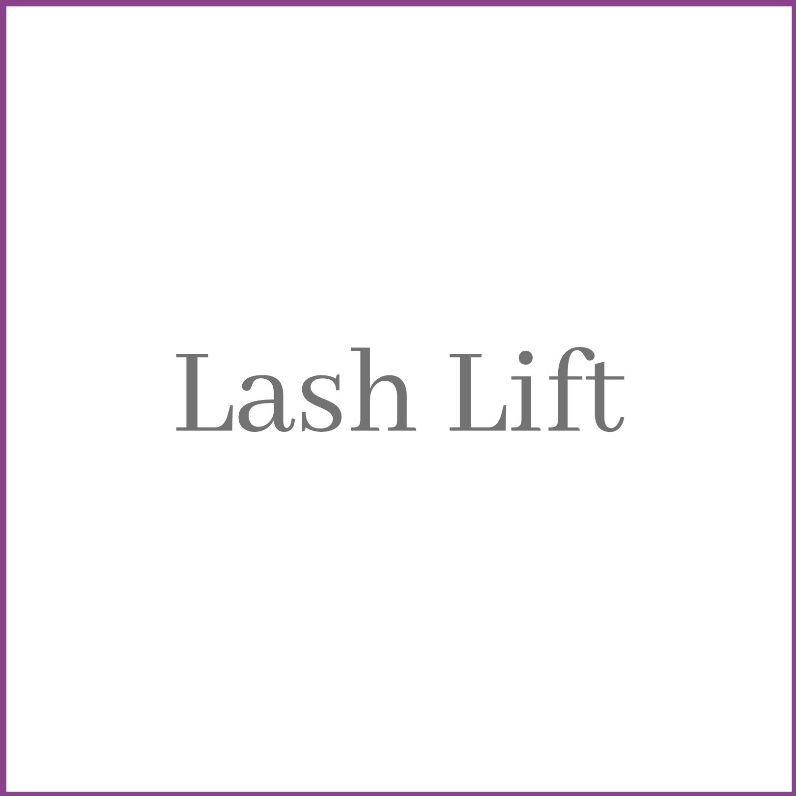 Lash Lift Aftercare Advice